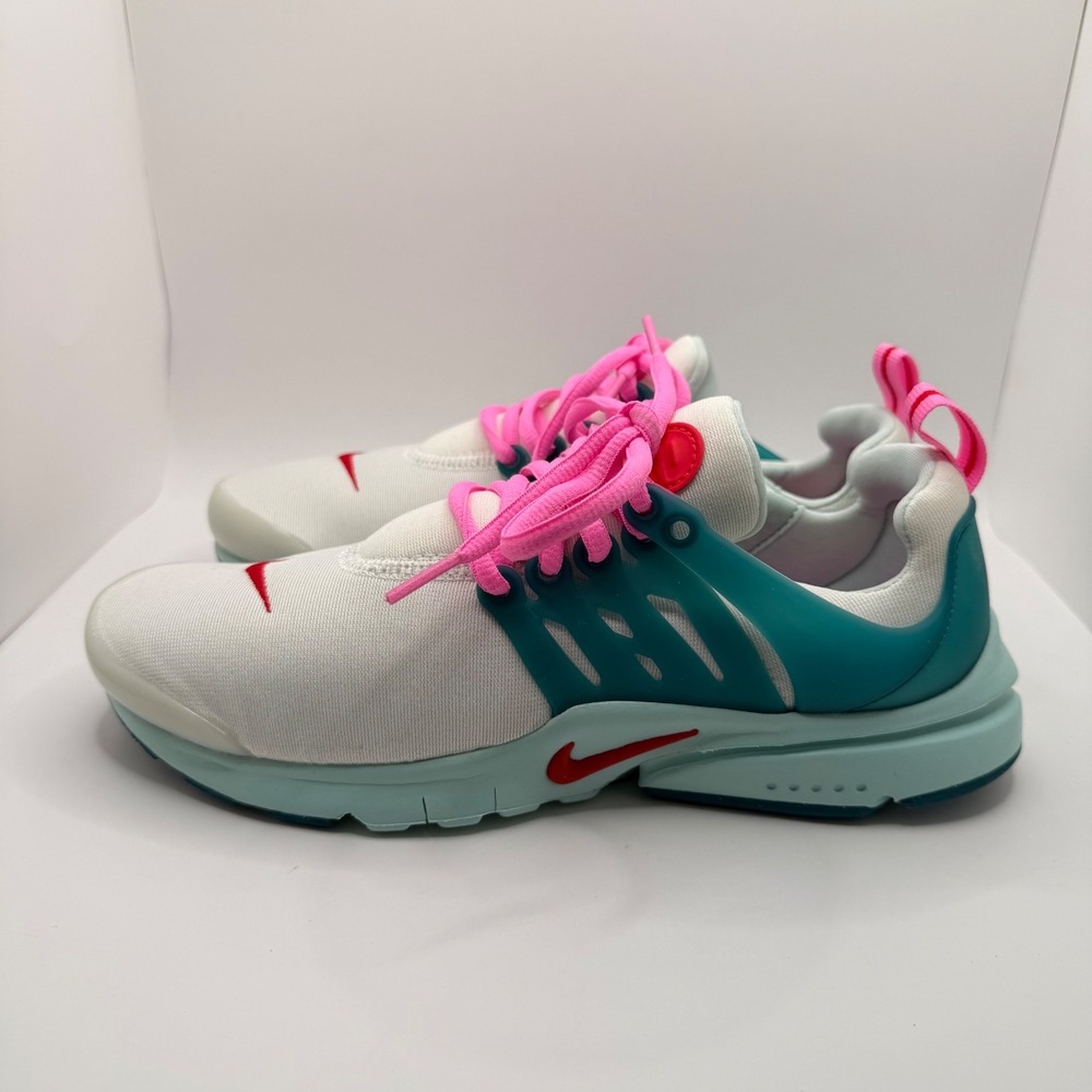 Nike Air Presto GS Kids Sneakers White Teal Pink 833875-103 Size 6Y